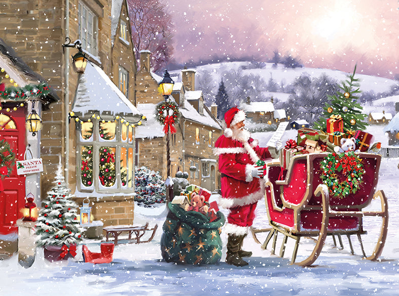 Christmas Scene Quad Pack