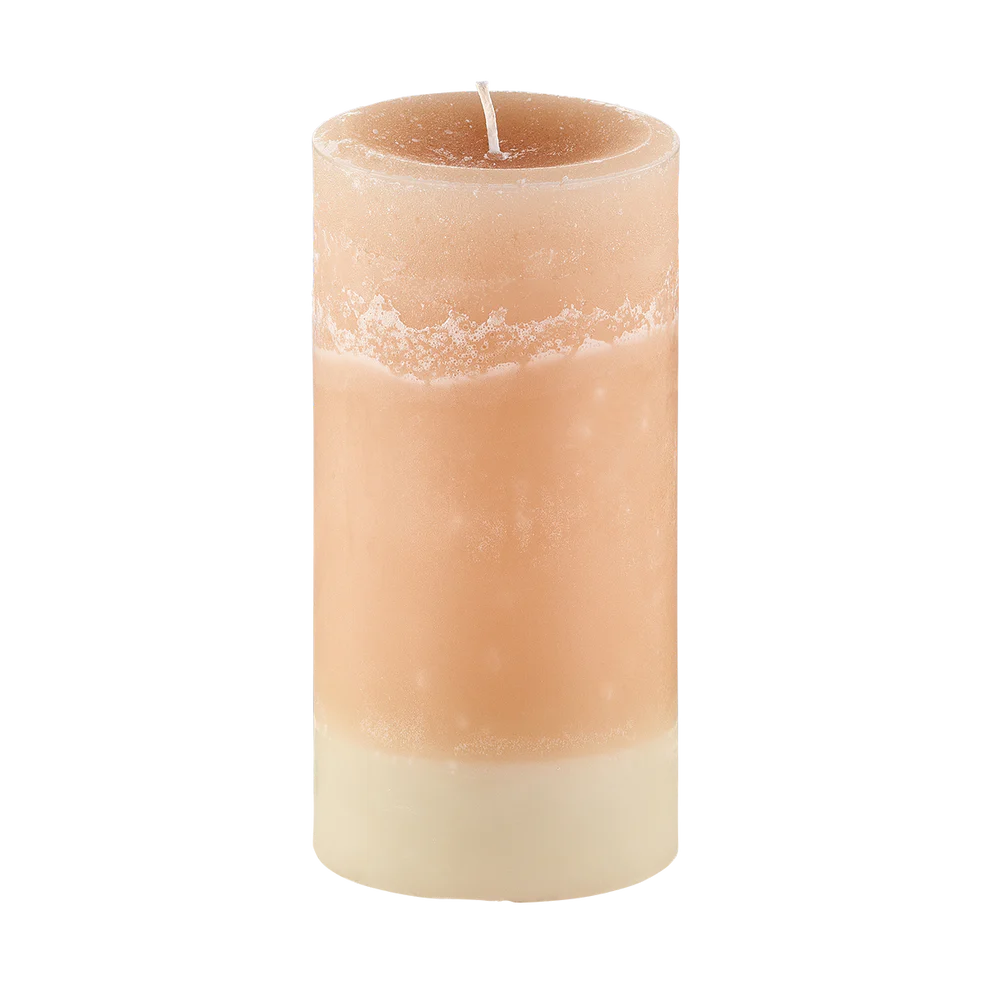 Blonde Amber & Honey Pillar Candle