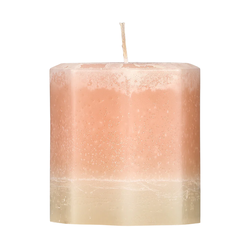 Blonde Amber & Honey Octagon Candle
