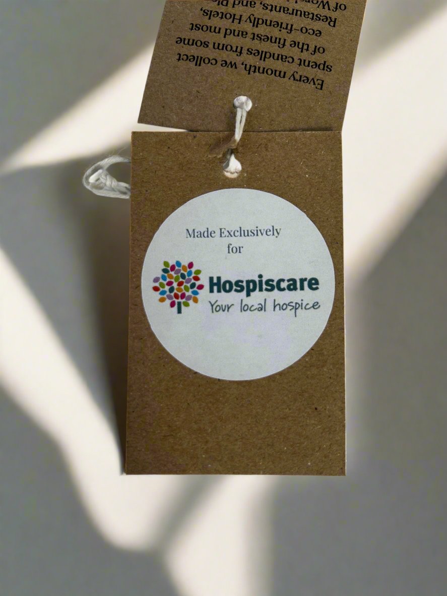 Hospiscare Blonde Amber and Honey Pillar Candle