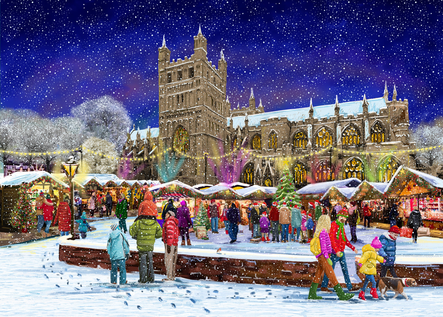 Exeter Cathedral Christmas Shopping