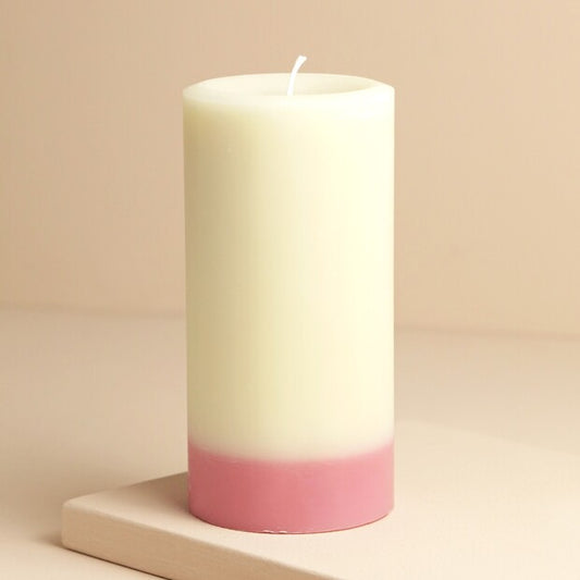 Jasmine and Pear Pillar Candle