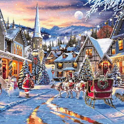 Santa Visits