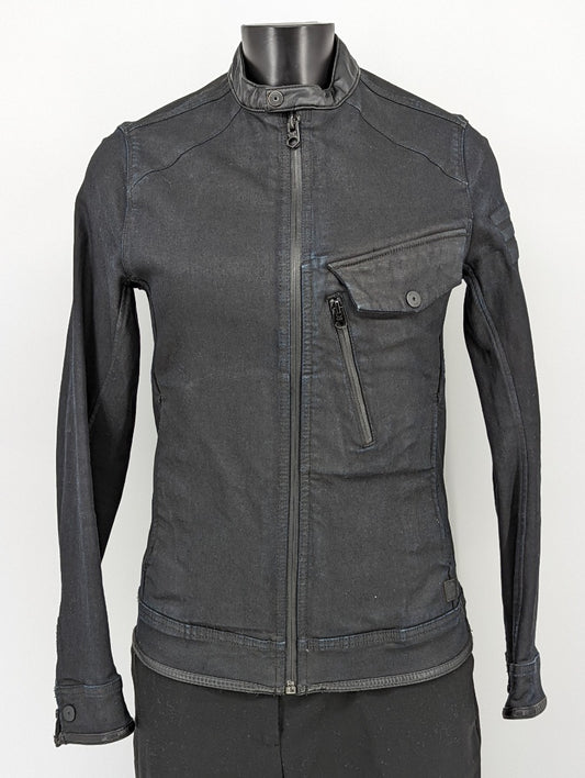 G-Star Raw Black Denim Ladies Bomber Jacket - Size S