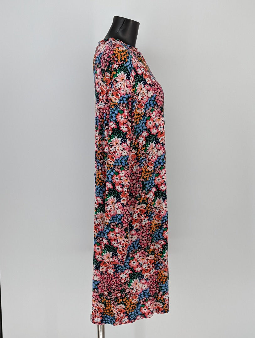 Marks & Spencer Collection Floral Print Midi Dress - Size 24