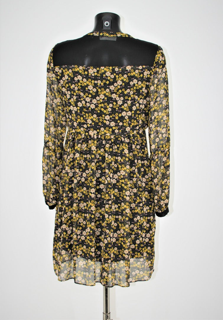 NAF NAF Floral Print Ladies Tunic Dress - Size 38 (UK 10)