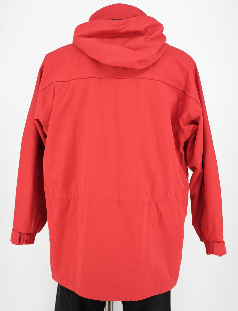 Trespass Red Microfibre Waterproof Men Coat - Size XL