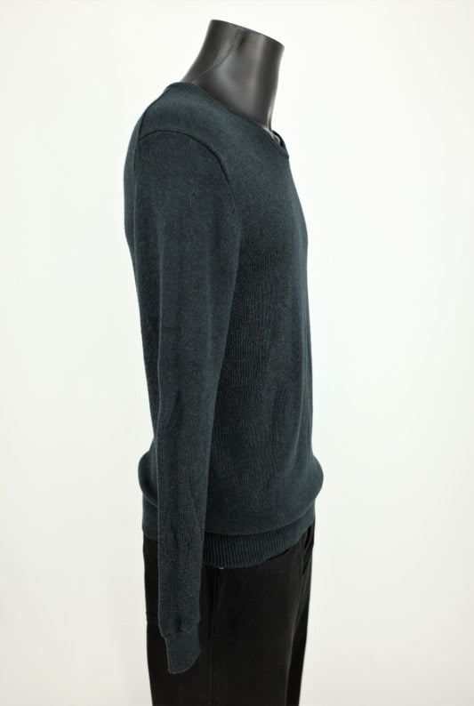 Crew Clothing Company Black Knit Men Jumper - Size XS