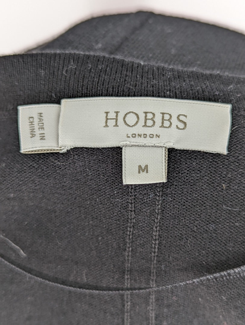 Hobbs Black Knitted Women Bolero Cardigan - Size M