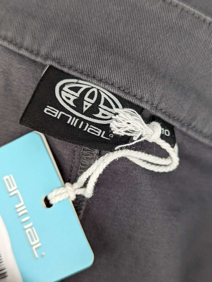 Animal Grey Beeba Skirt - Size 10