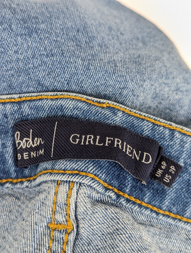 Boden Girlfriend Denim Women Jeans - Size 6P