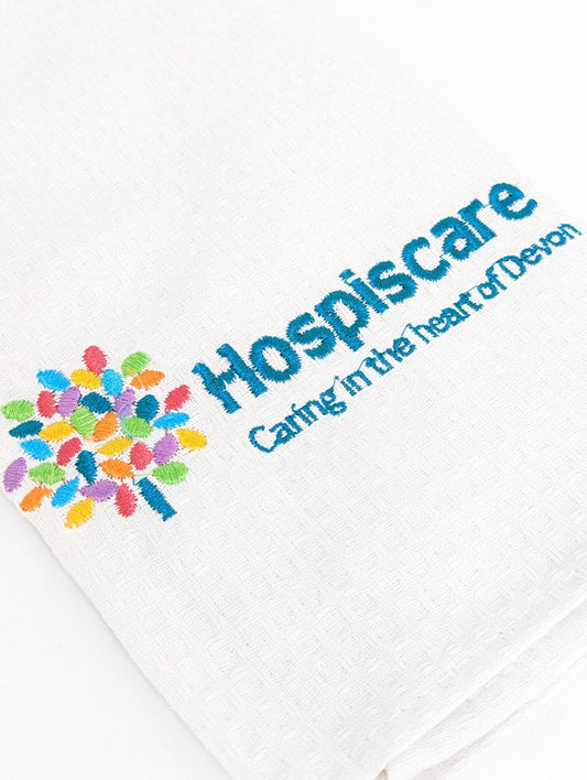 Hospiscare Logo Tea Towel