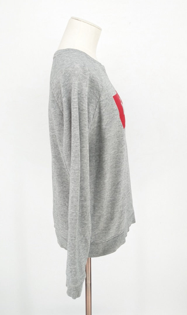 Vintage Levi's Grey Crewneck Ladies Sweatshirt - Size S