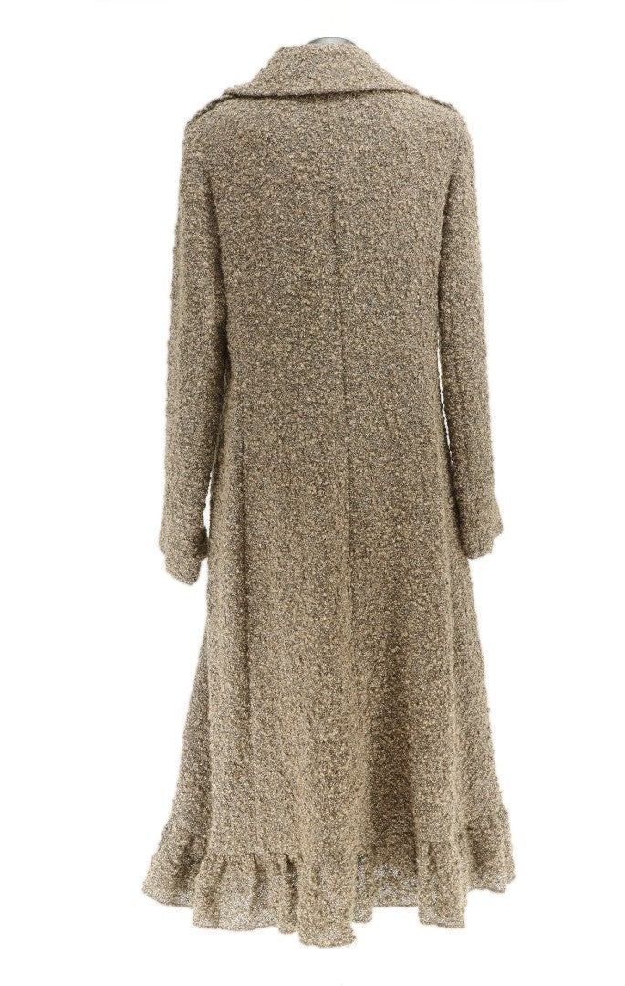 Vintage Avoca Renaissance Brown Wool/Mohair Long Coat - Size 12