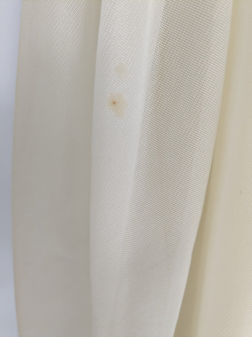 Vintage Cream 60's Boho Layered Nightgown/Wedding Dress - Size 14