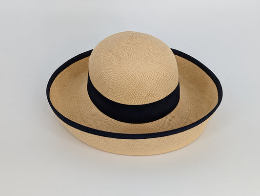 Unbranded Ladies Cream Straw Sun Hat