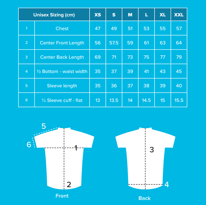 Hospiscare Mens Cycling Jersey